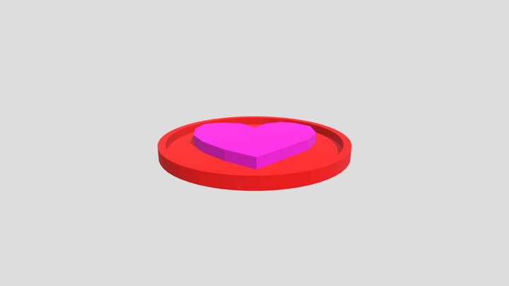 coin with a heart