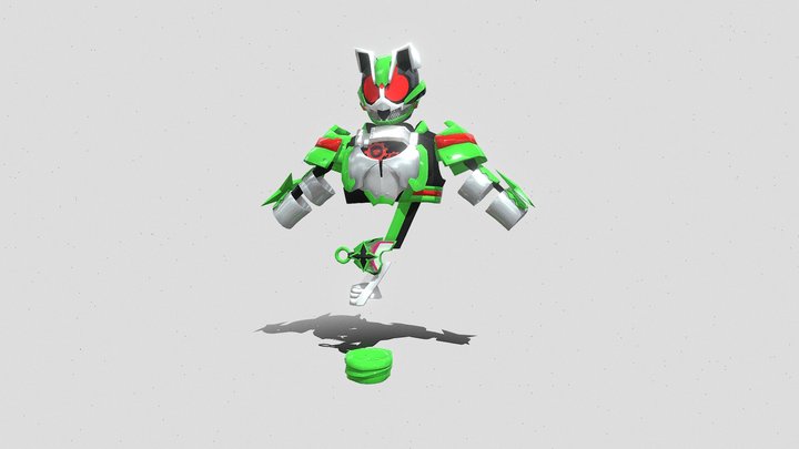Kamen Rider Tycoon - Armor 3D Model