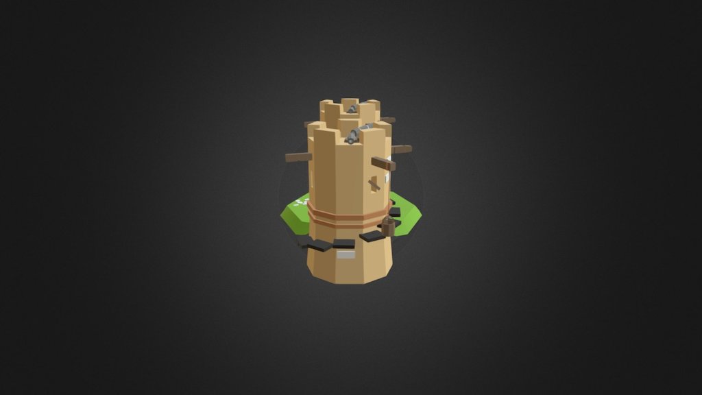 Defense Towers From Over The Seas GGJ'17 - Download Free 3D model by ...