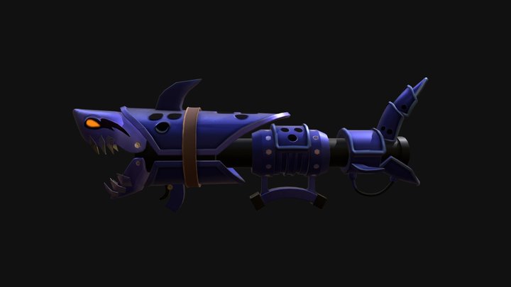 League of Legends: Jinx Fishbones 3D Model