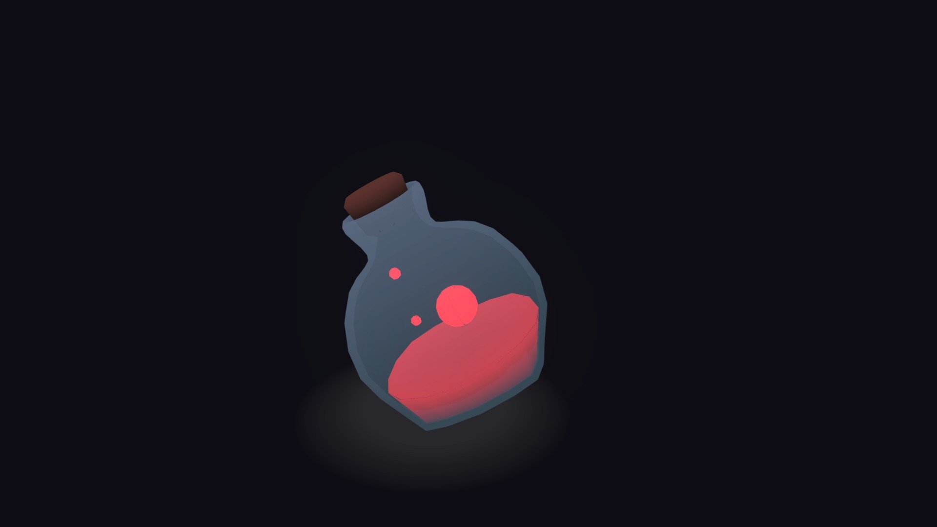 Stylized Red Potion