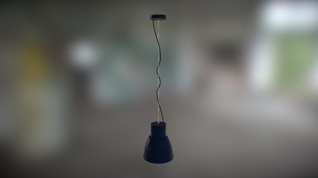Ikea Hektar lamp 3D Model