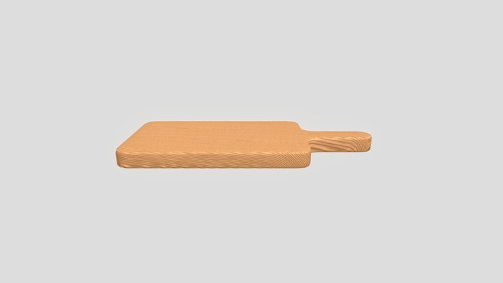 Cheese Board 3D Model