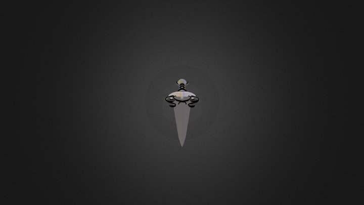 Elven Sword V1 3D Model
