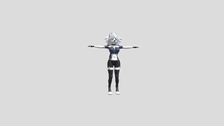 Loona Helluva Boss 3D Model