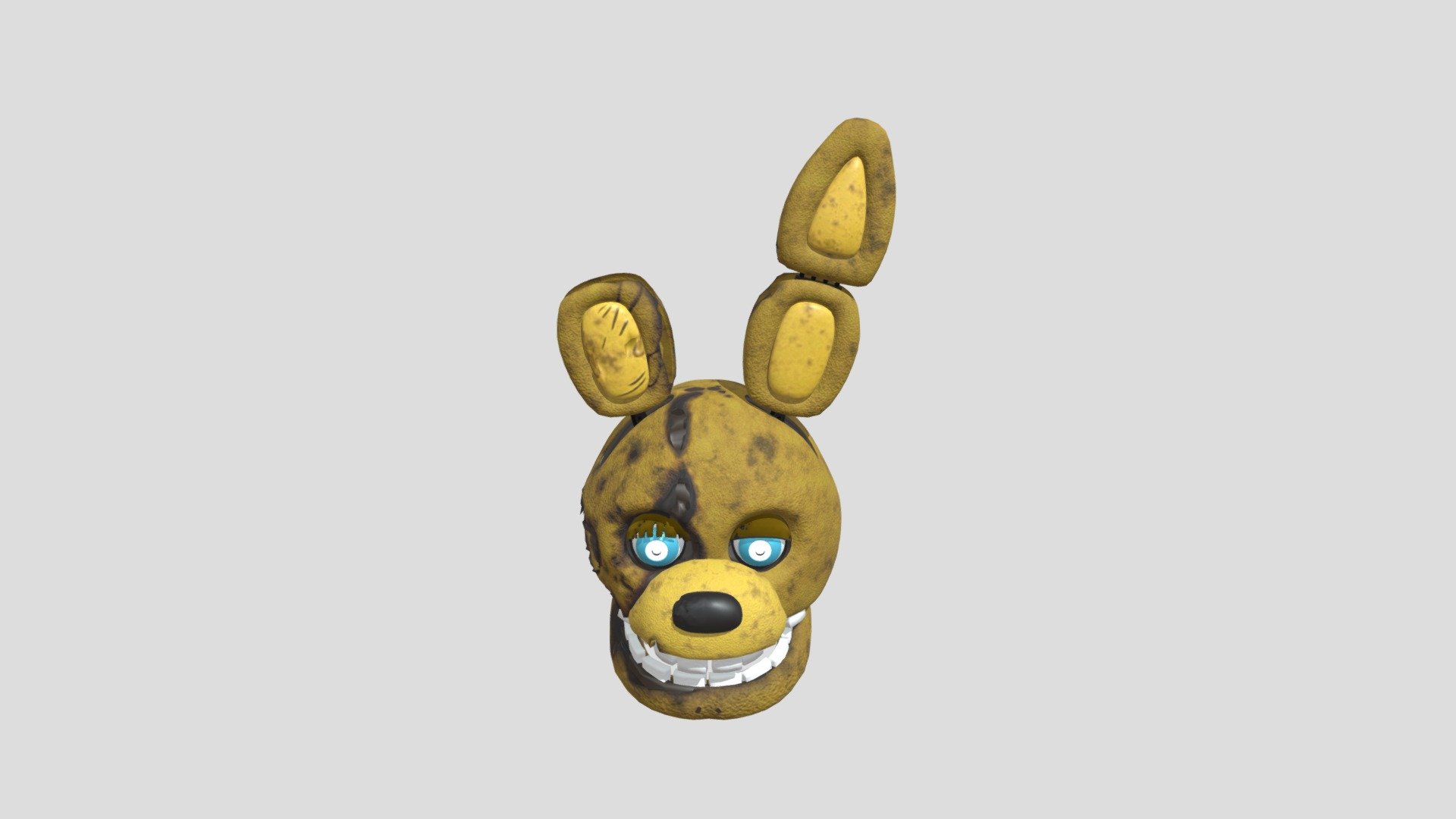 Springbonnie Head FNaF Movie - Download Free 3D model by ...