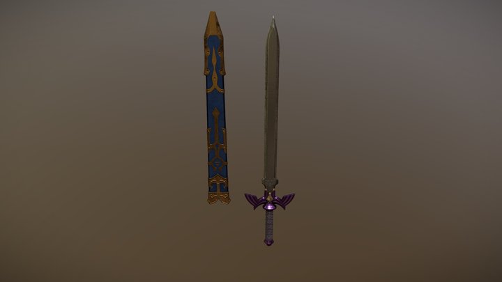 Master Sword (Twilight Princess) 3D Model