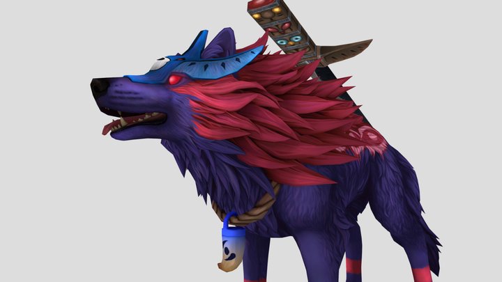 Ōkami Oki 3D Model