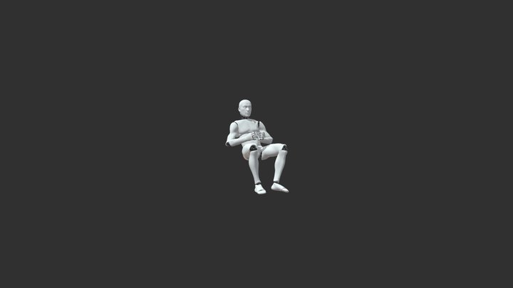 Playing_a_game_of_console_with_a_friend_v4 3D Model