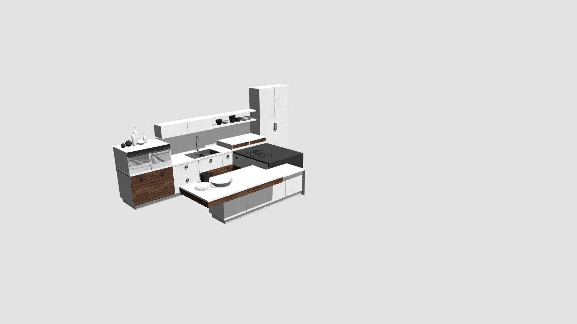 kitchen - Buy Royalty Free 3D model by Evermotion [dabbda0] - Sketchfab ...