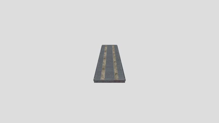 Flatbed_trailer - MODEL 3D - 3D Model