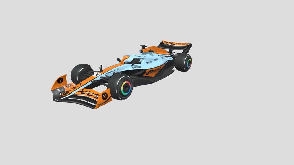 Gulf Mclaren F1 2022 Car