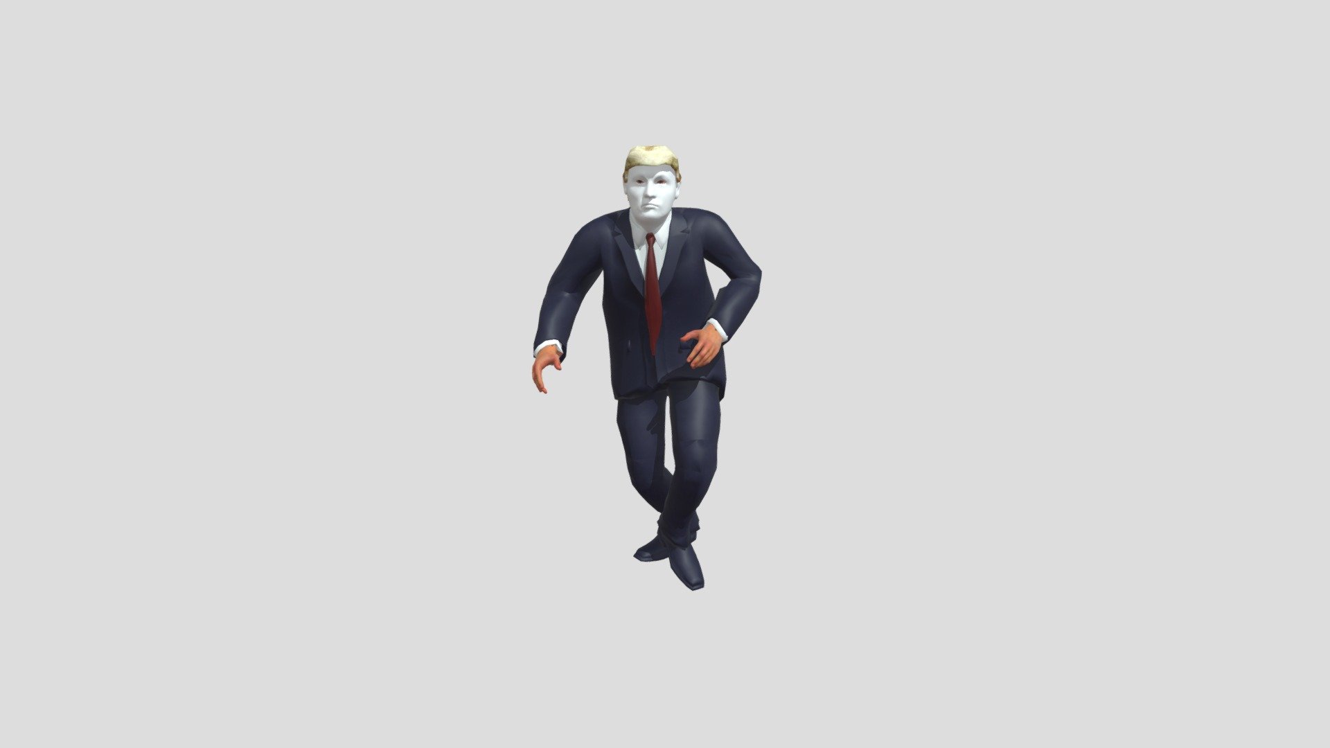 Donald Trump Strafe Left