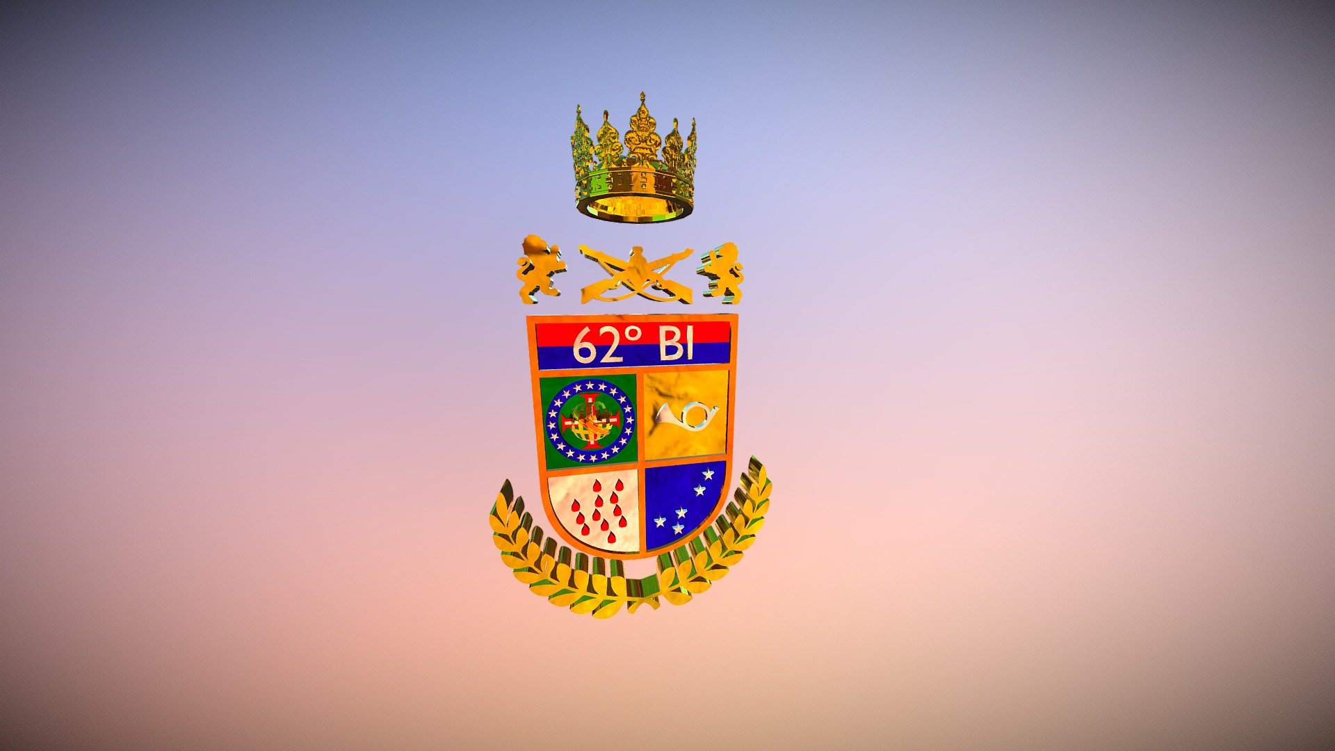 Distintivo do 62º Batalhão de Infantaria