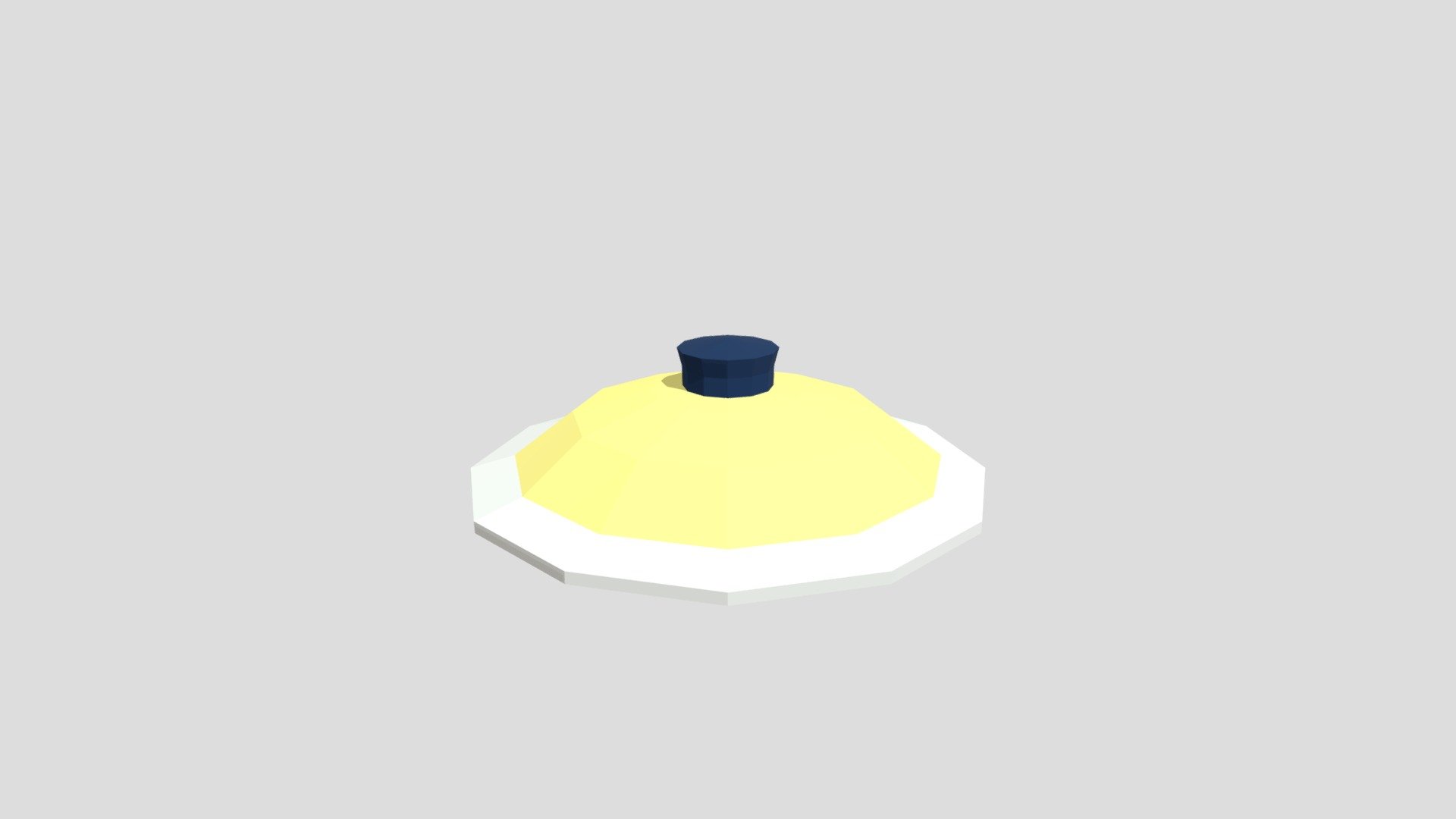 Lowpoly Pot Lid