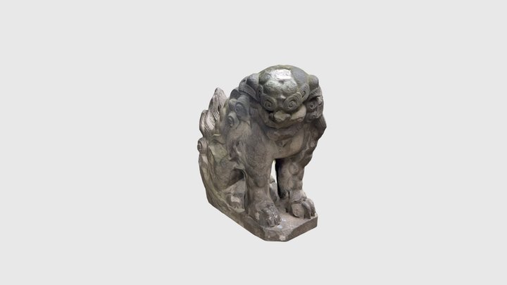 銀杏岡八幡 3D Model
