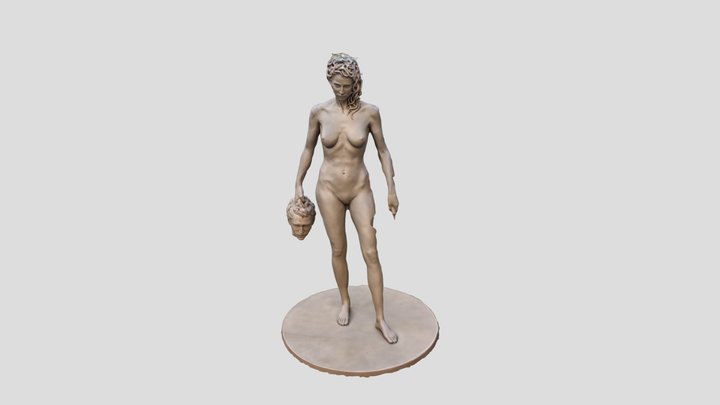 Medusa With the Head of Perseus: Luciano Garbati 3D Model
