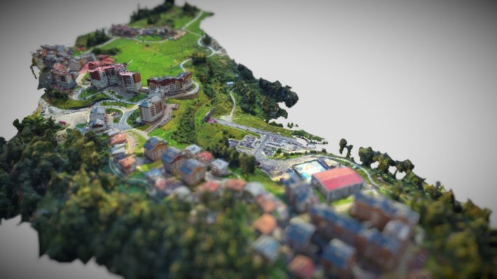 rosa khutor resort hotel !!! 3D Model