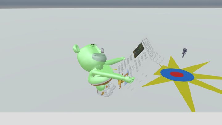 Funny News 1 3D Model