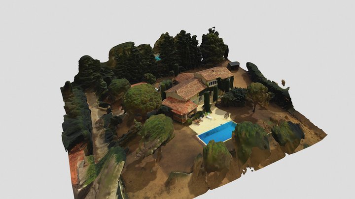 Bastide Provençale 3D Model