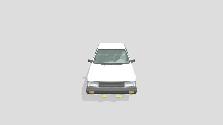 Nissan Sentra 1983 3D Model