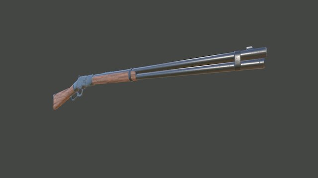 Repeater Rifle 3D Model
