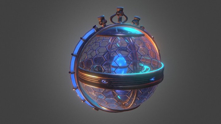 Time-gyroscope (WIP) 3D Model