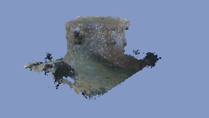 Conning Tower of Holland 5 Submarine 3D Model