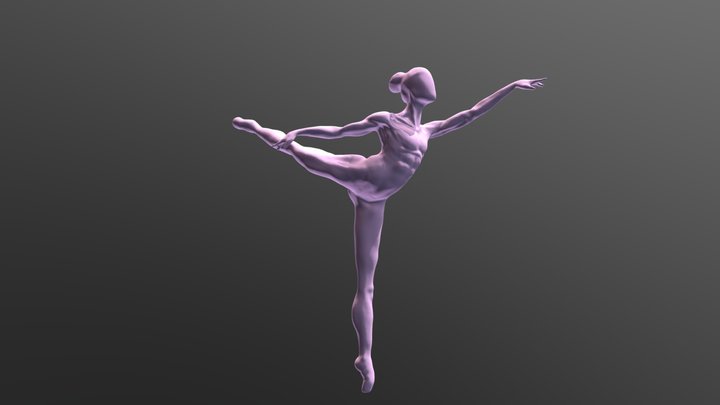 Bailarina 3D Model