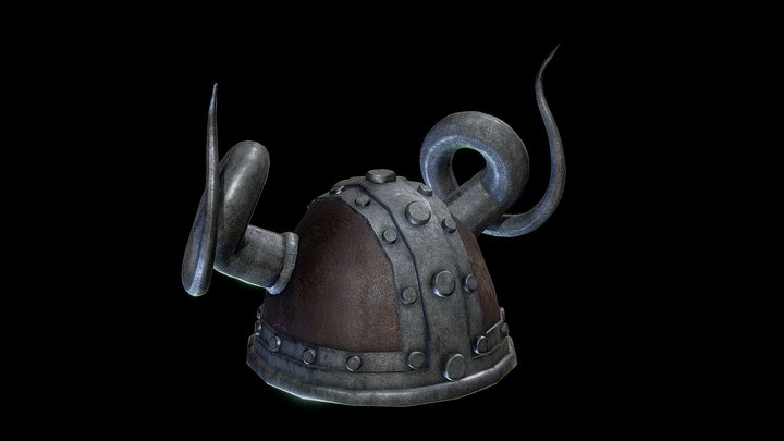 Horned Helmet – Modello 3D gratuito STL