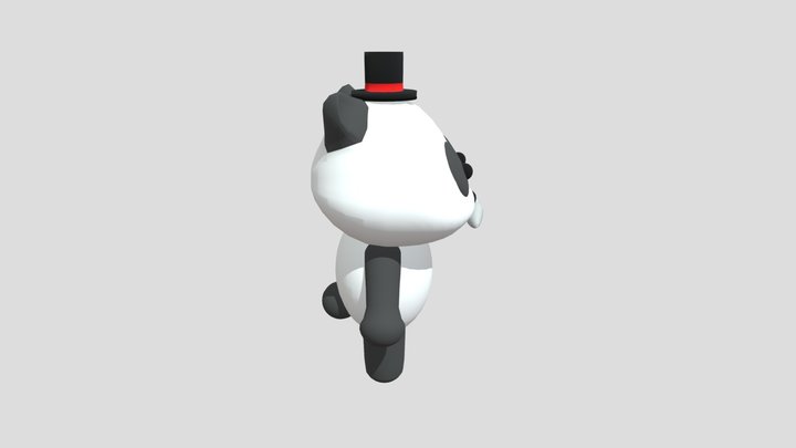 free panda 3D Model
