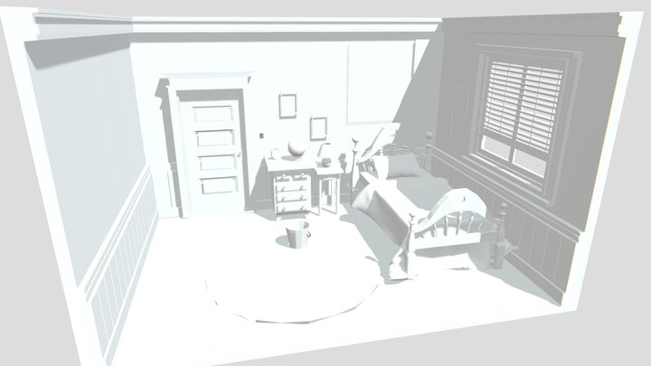 Bedroom Assi 3D Model