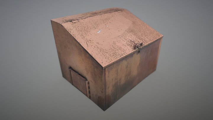 Street metal box – Gratis 3D-model STL