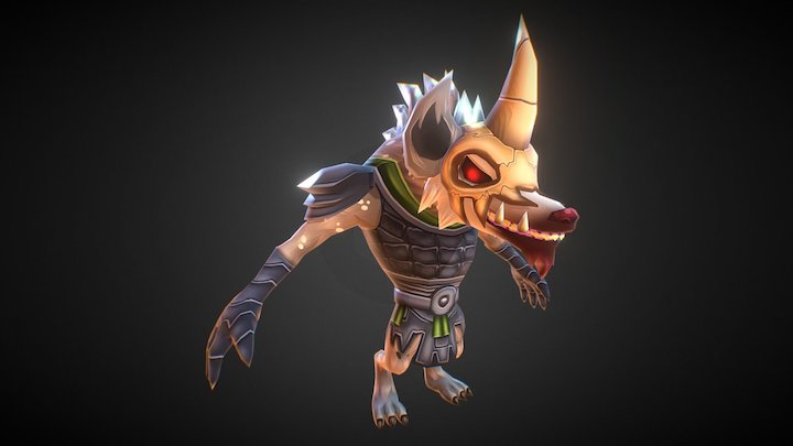 Gnoll Villain 3D Model