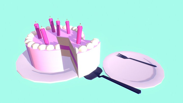 Cake 3D Model