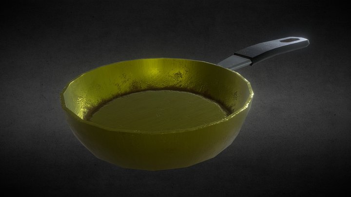 Frying Pan 3D Model