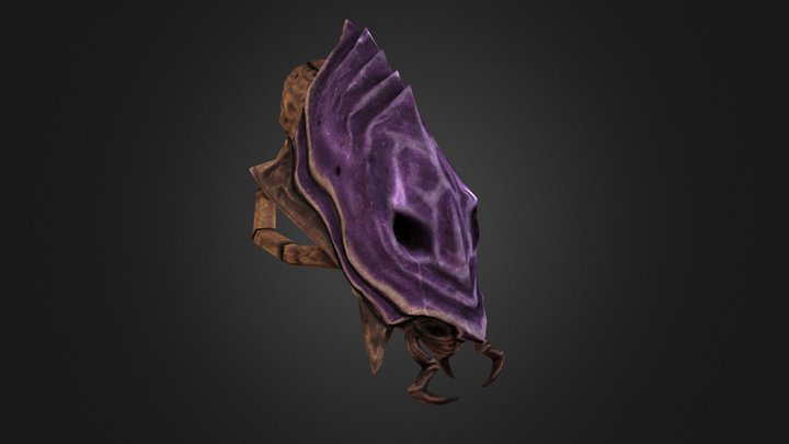 Cephalopod Helm 3D Model