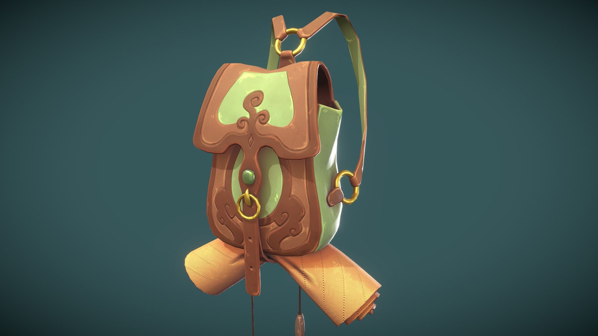 Stylized bag - 3D model by Maïa (@moreau.maia) [dacb3f1] - Sketchfab