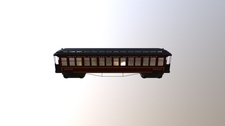 Gate Car 3D Model