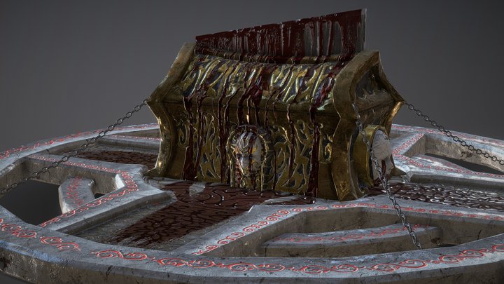 vampire Treasure 3D Model