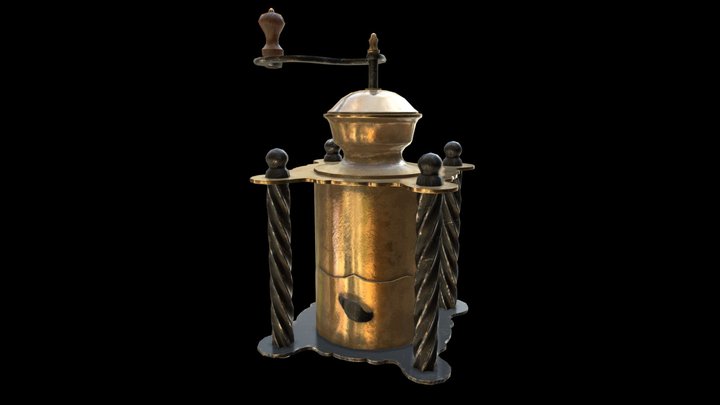 Coffee Grinder 3D Model