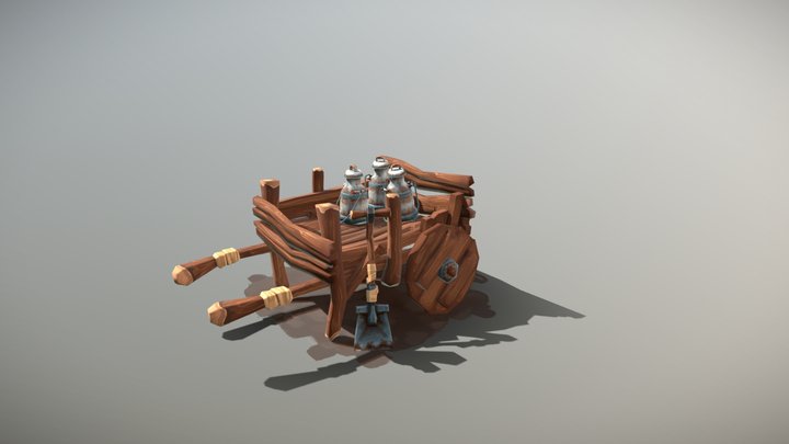{Student Work} A Farmer's Props 3D Model