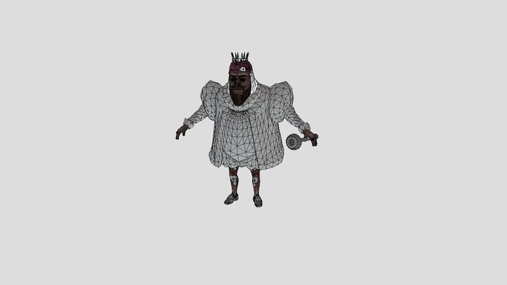 angry_king_-_king (2) 3D Model