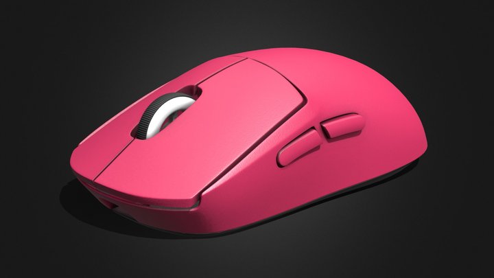 Logitech G PRO XS2 Gaming Mouse 3D Model 3D Model