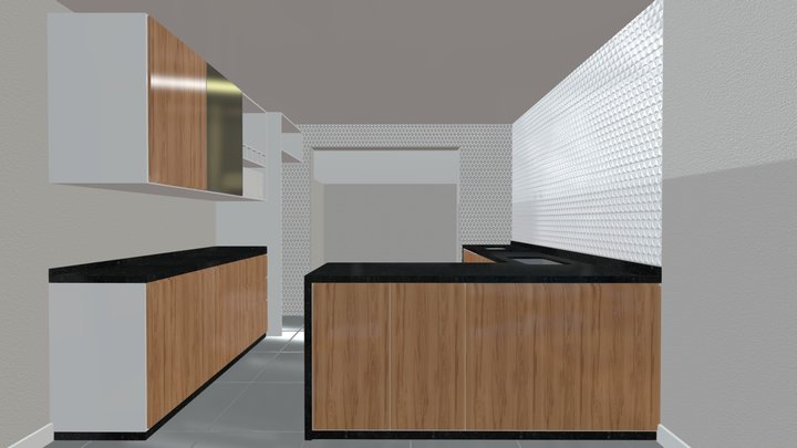 Modelo de Pia 3D Model