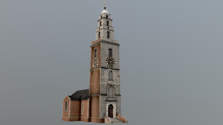 Church of St Anne, Shandon (Cork, Ireland) 3D Model