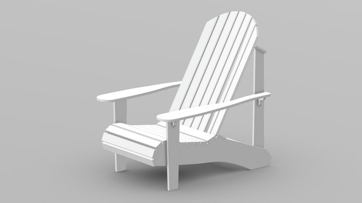 Garden chair 3D Model
