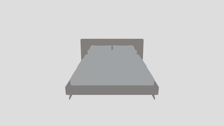 Bed_ Esti_180 3D Model