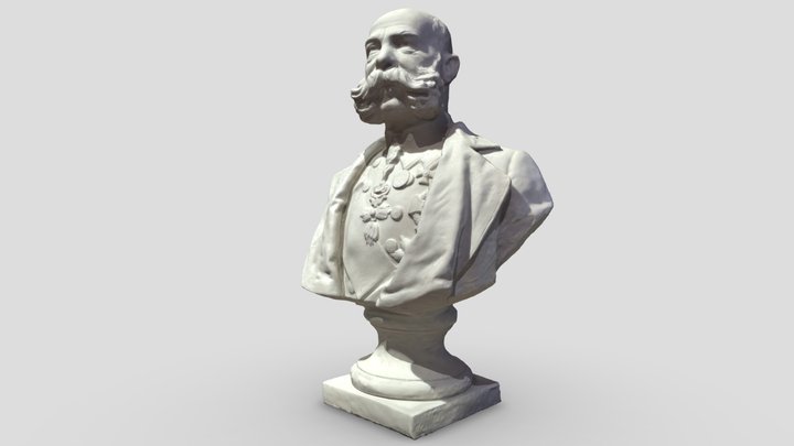 Kaiser Franz Josef I - Büste / bust 3D Model