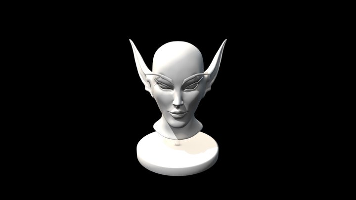 elfhead 3D Model